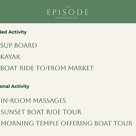 The Episode Boutique Hotel Surat Thani Exterior photo
